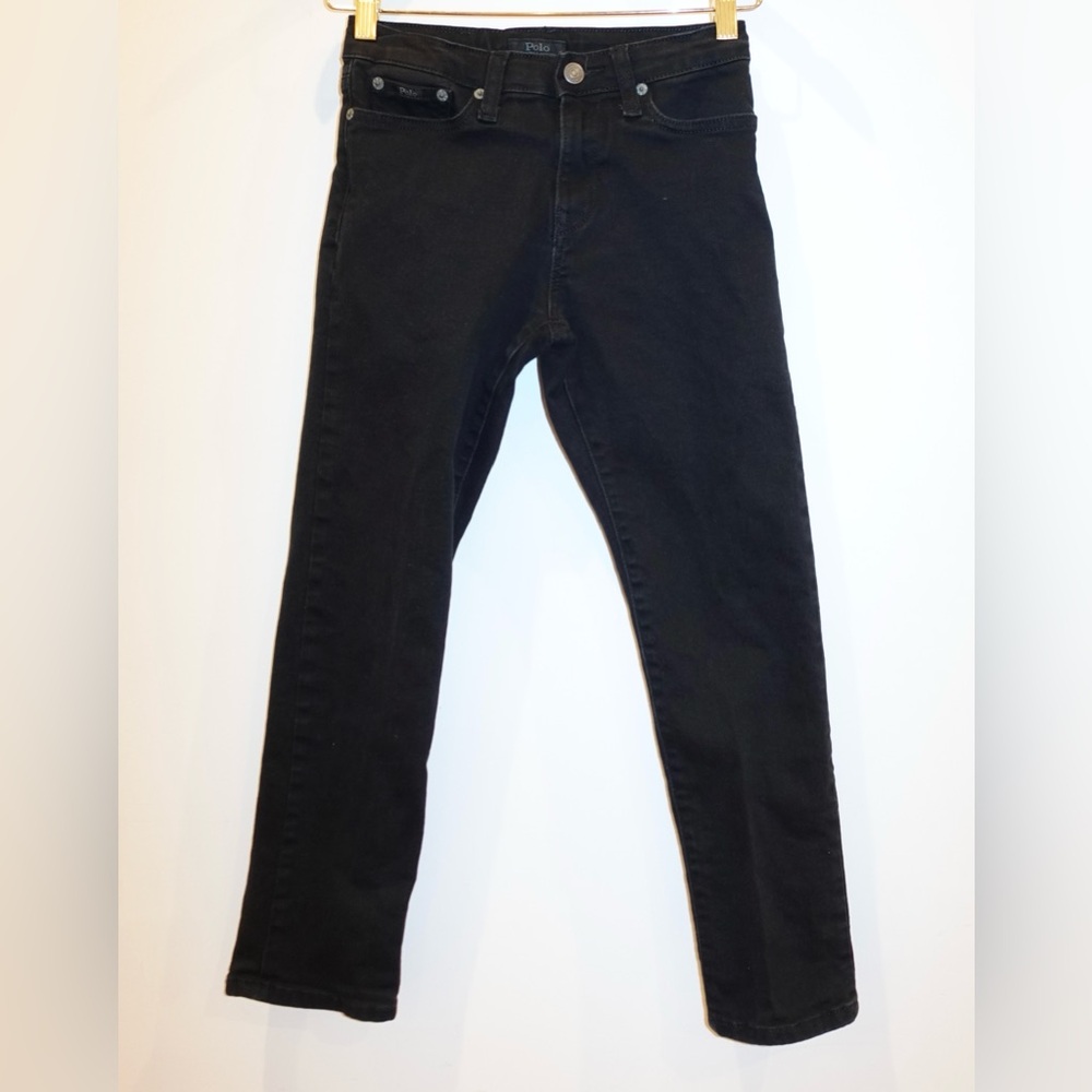 Polo Ralph Lauren Boys Black Jeans | Hampton Straight | Size 10